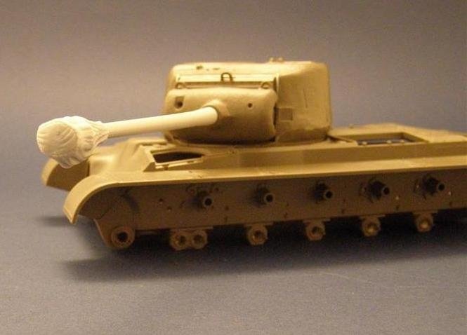 Panzer Art RE35-057 M3 Barrel with canvas cover for M26 “Persching” tank 1/35 – zdjęcie 3