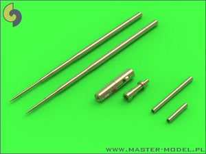 Master AM-72-071 MiG-17A/P/F (Fresco A, B, C) - 37mm and 23mm gun barrels set &amp;amp; Pitot Tubes
