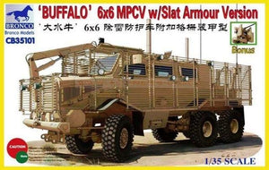 Bronco CB35101 Buffalo 6x6 MPCV w/Slat Armour Version 1/35