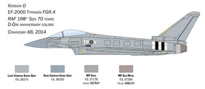 Italeri 1457 EF-2000 Typhoon In R.A.F. Service 1/72 – zdjęcie 5