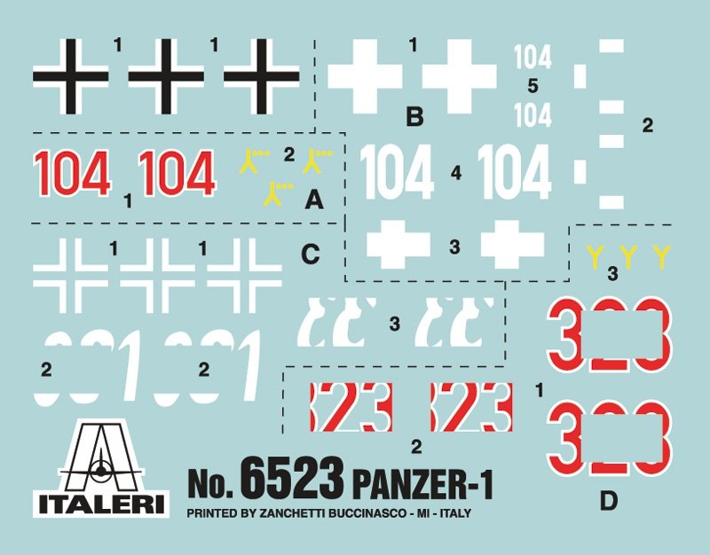 Italeri 6523 Pz. Kpfw. I Ausf. B 1/35 – image 4