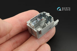 Quinta Studio QD48093 MiG-29 (9-13) 3D-Printed &amp;amp; colored Interior on decal paper (for GWH ) 1/48 – image 3