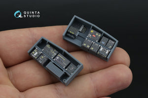 Quinta Studio QD+35144 AH-64A forward avionics bays 3D-Printed &amp;amp; coloured Interior on decal paper (Trumpeter) (with 3D-printed resin parts) 1/35 – zdjęcie 12