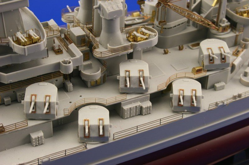 Eduard 53018 USS BB-55 North Carolina 1/350 Trumpeter – zdjęcie 13