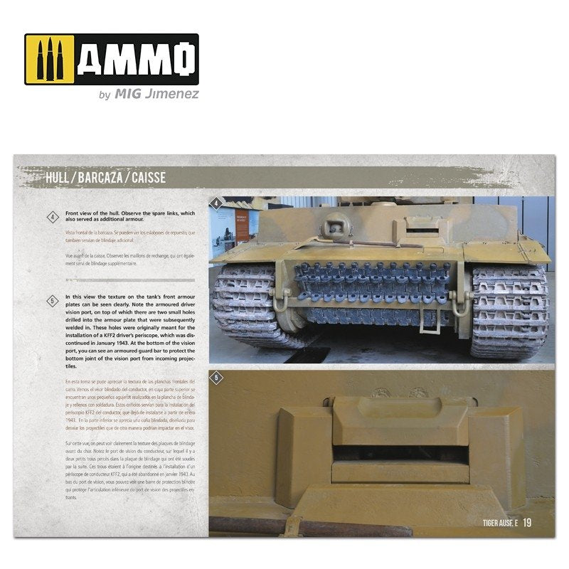 AMMO of Mig Jimenez 6024 Tiger Ausf.E – VISUAL MODELERS GUIDE (MULTILINGUAL) – zdjęcie 3