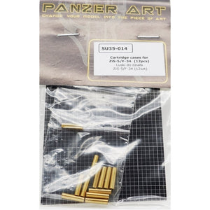 Panzer Art SU35-014 Cartridge Cases for Soviet ZiS-5 &amp;amp; F-34 76,2mm 1/35