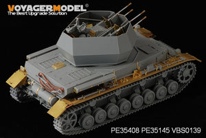 Voyager Model PE35408 WWII German Panzer IV ausf G 20mm Flakpanzer IV &amp;quot;Wirbelwind&amp;quot; For DRAGON 6342 1/35 – image 3