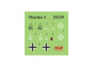 ICM 35339 Marder I on FCM 36 base 1/35 – immagine 6