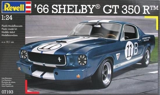 Revell 07193 Ford Mustang 66 Shelby GT 350 R 1/24