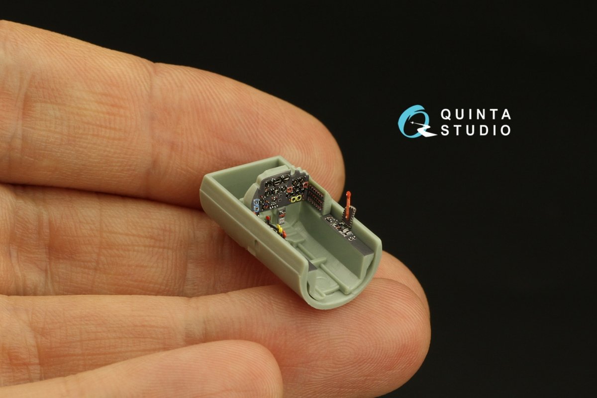 Quinta Studio QD72047 Me-262A 3D-Printed &amp;amp; coloured Interior on decal paper (Academy) 1/72 – zdjęcie 6