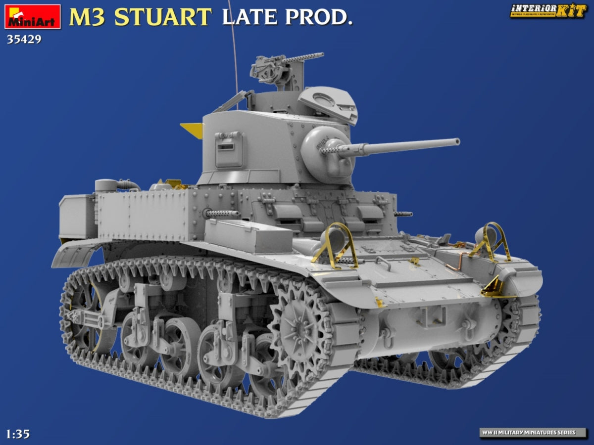 MiniArt 35429 M3 STUART LATE PROD. INTERIOR KIT 1/35 – Bild 2