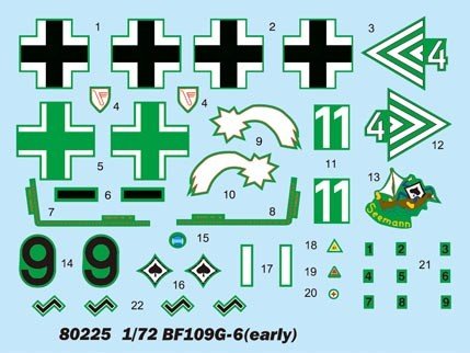 Hobby Boss 80225 Bf109 G-6 (early) 1/72 – image 3