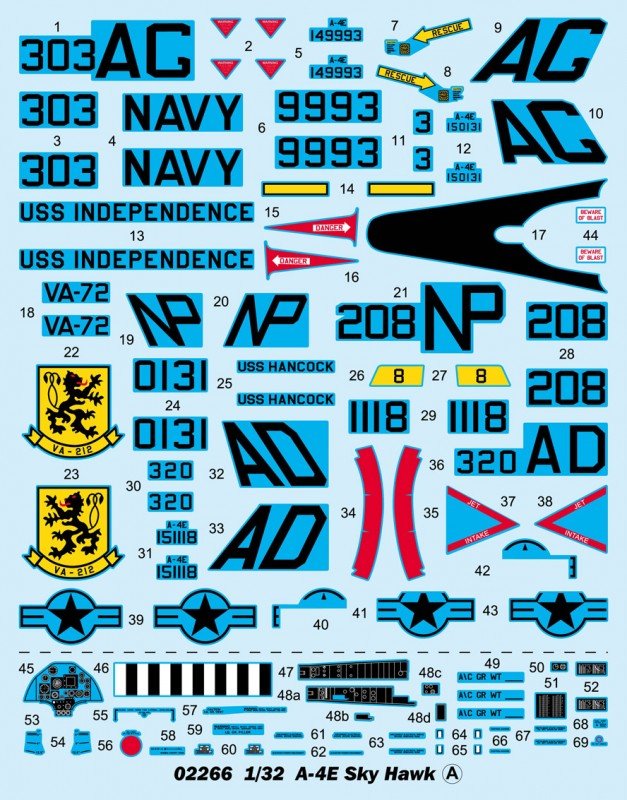 Trumpeter 02266 A-4E Sky Hawk 1/32 – image 17