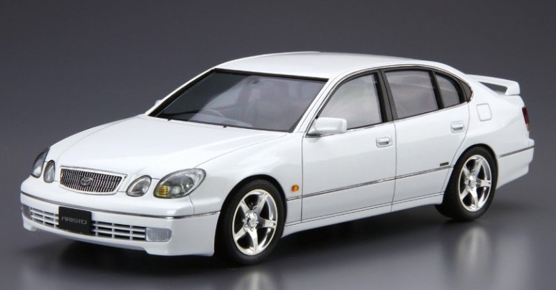 Aoshima 05668 Toyota JZS161 Aristo V300 Vertex Edition &amp;#39;97 1/24