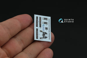 Quinta Studio QDS-72134 AV-8B late 3D-Printed coloured Interior on decal paper (Hasegawa) (small version) 1/72 – zdjęcie 4
