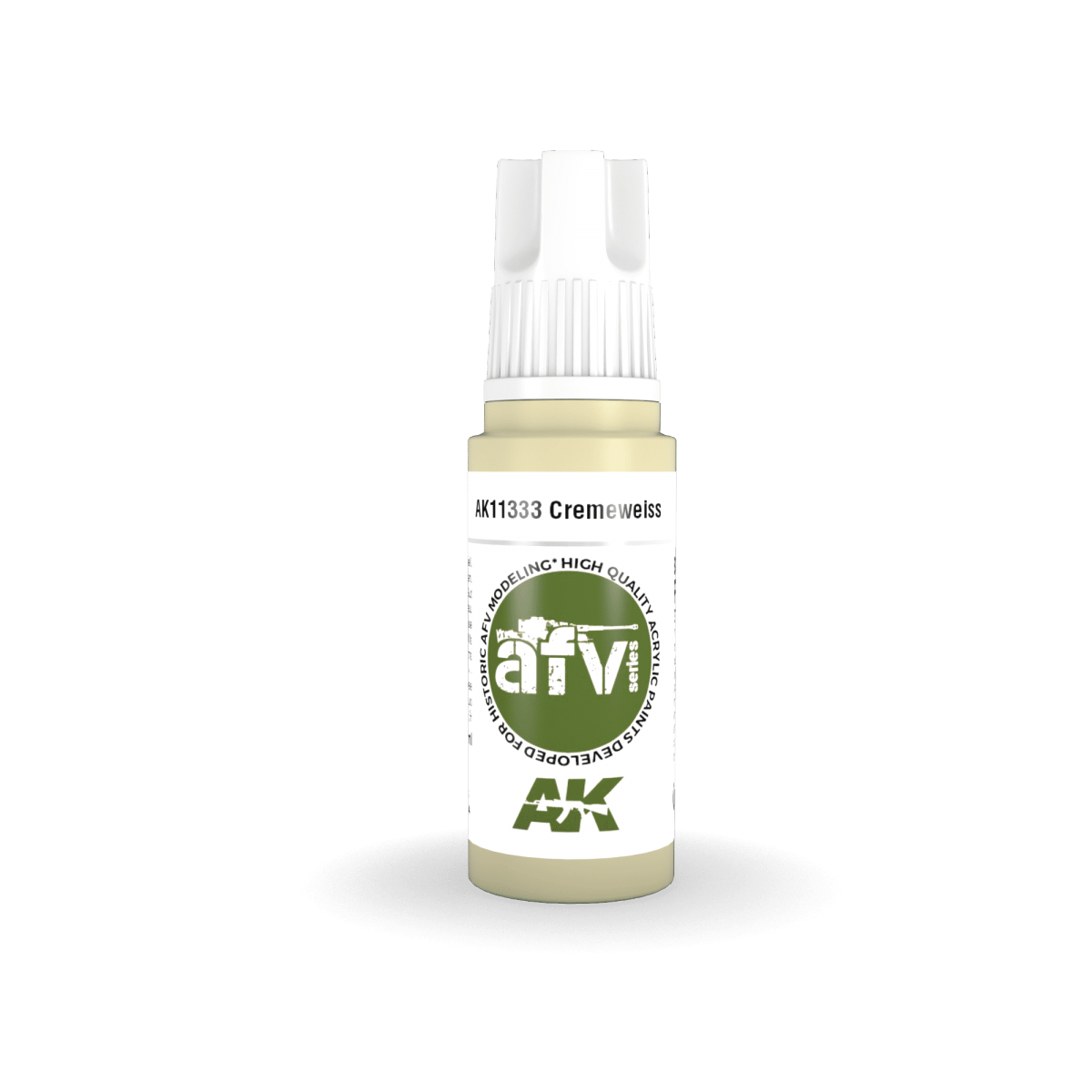 AK Interactive AK11333 Cremeweiss 17ml – image 2