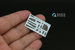 Quinta Studio QD72096 A-6E Intruder 3D-Printed &amp; coloured Interior on decal paper (Fujimi) 1/72
