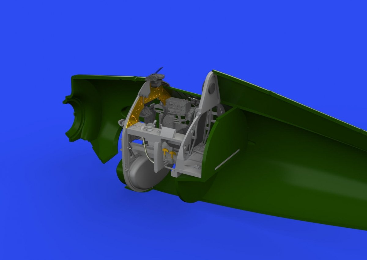 Maquette Eduard 648803 F4F-4 cockpit (échelle 1/48)