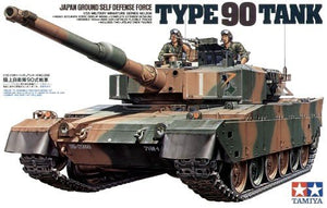 Tamiya 35260 JGSDF Type 90 Tank w/Ammo-Loading Crew Set 1/35