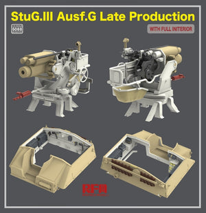 Rye Field Model 5088 StuG.III Ausf.G Late Production with full interior 1/35 – zdjęcie 4