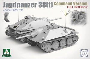 Takom 2181 Jagdpanzer 38(t) Command Version full interior 1/35 – zdjęcie 2