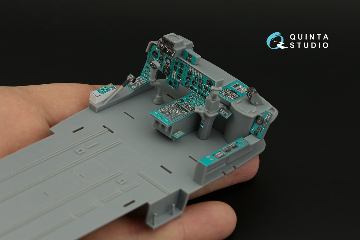 Quinta Studio QDS-35077 Ka-29 3D-Printed &amp;amp; coloured Interior on decal paper (Trumpeter) (Small version) 1/35 – zdjęcie 2