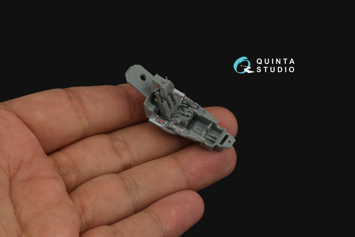 Quinta Studio QD72051 F-35A Lighting II 3D-Printed &amp;amp; colored Interior on decal paper (Tamiya) 1/72 – image 8