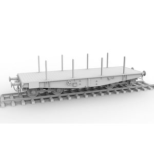 AK Interactive AK35501 GERMAN RAILWAY SCHWERER PLATTFORMWAGEN TYPE SSYS 1/35 – zdjęcie 4