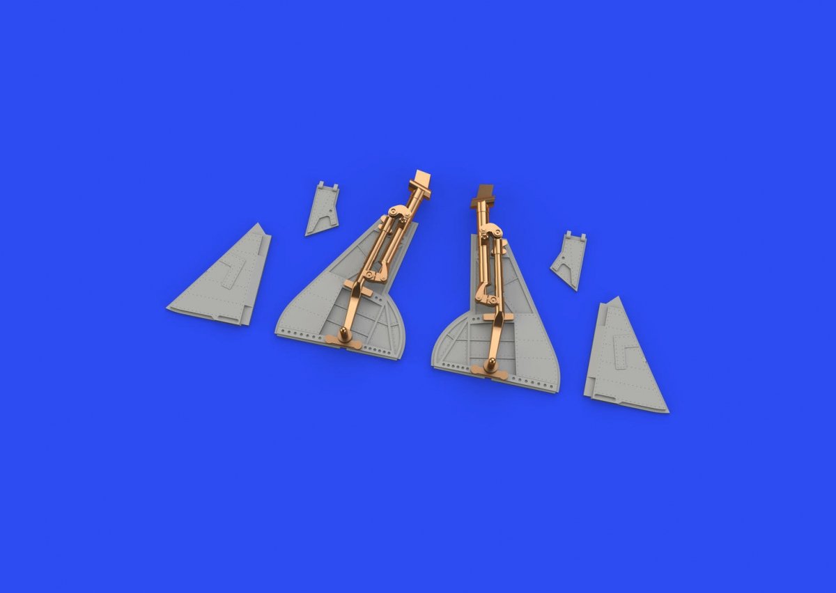 Eduard 648637 Tempest Mk.II undercarriage legs BRONZE EDUARD/SPECIAL HOBBY 1/48 – image 3