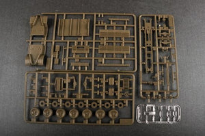 Trumpeter 01103 JIEFANG CA-30 ARMY TRUCK 1/72 – zdjęcie 4