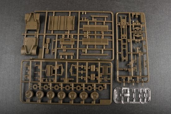 Trumpeter 01103 JIEFANG CA-30 ARMY TRUCK 1/72 – zdjęcie 4