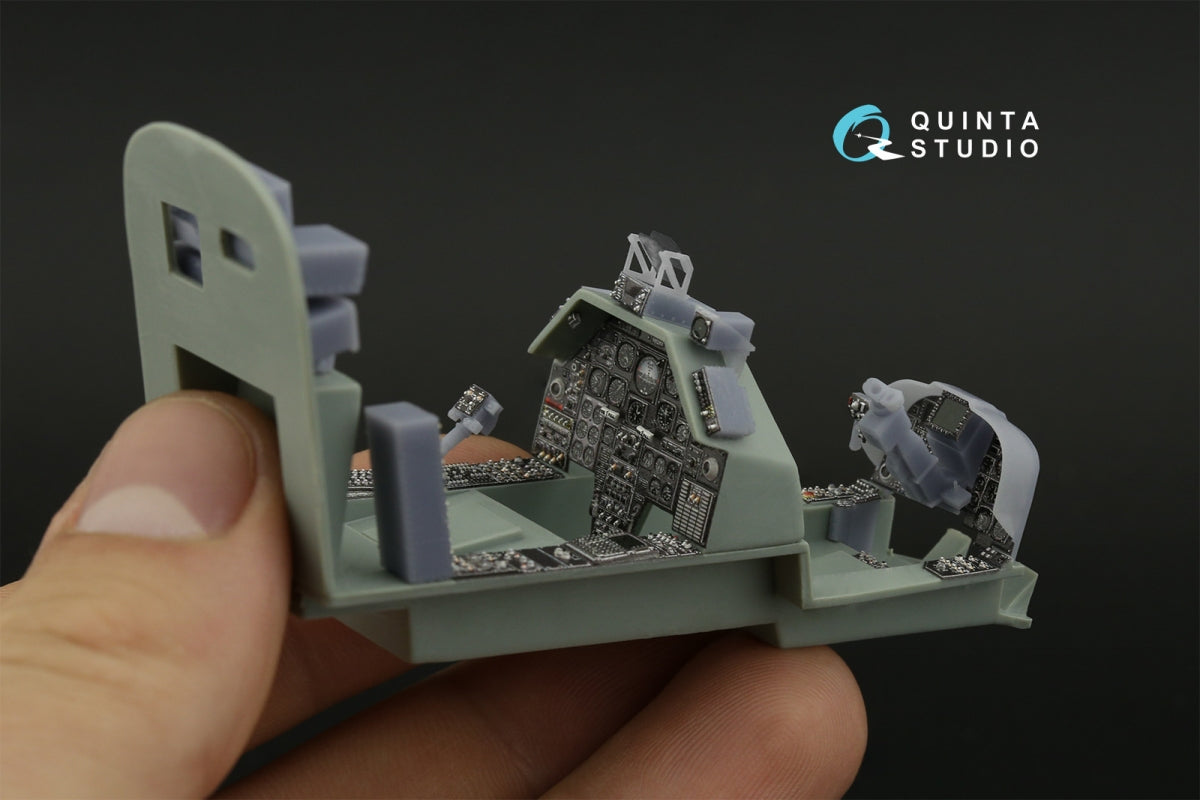 Quinta Studio QD+35121 AH-1W 3D-Printed coloured Interior on decal paper (Academy) (with 3D-printed resin parts) 1/35 – zdjęcie 11