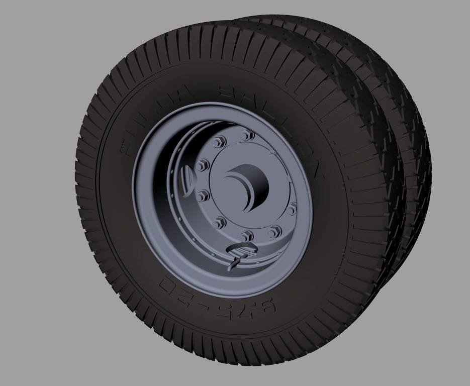 Panzer Art RE35-457 Hanomag SS100 road wheels (Fulda) 1/35 – zdjęcie 3