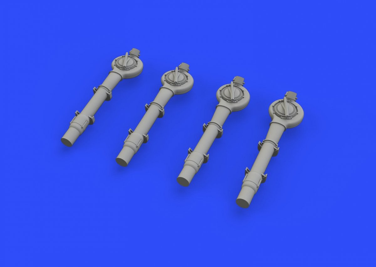 Eduard 672178 B-24 turbochargers EDUARD/HASEGAWA 1/72 – image 2