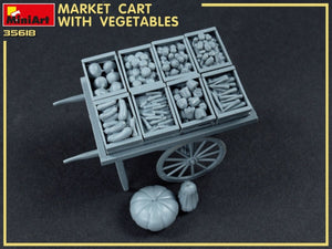 MiniArt 35623 MARKET CART WITH VEGETABLES 35623 1/35 – zdjęcie 3