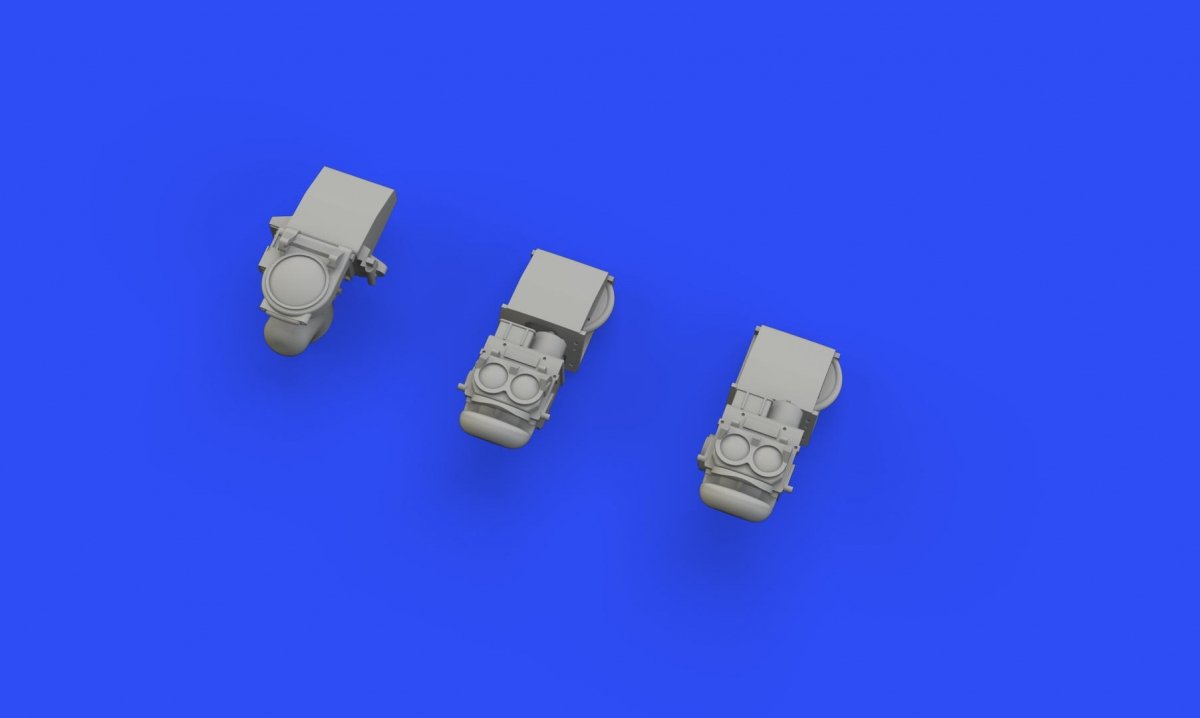Eduard 648570 P-51D gun sights 1/48 EDUARD – zdjęcie 2