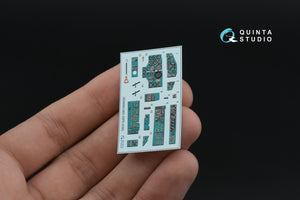 Quinta Studio QD+48560 MiG-25PD 3D-Printed &amp;amp; coloured Interior on decal paper (ICM) (with 3D-printed resin parts) 1/48 – zdjęcie 5