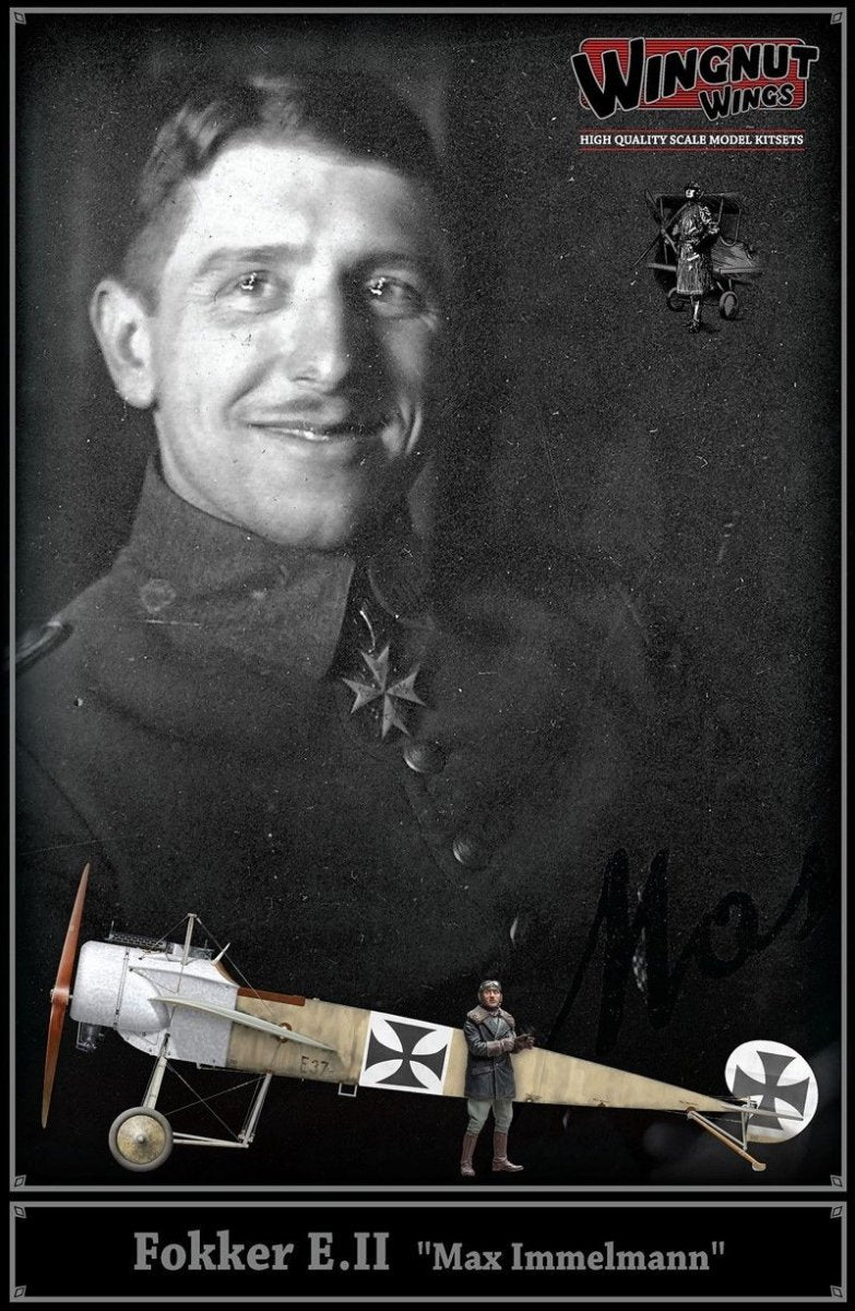 Wingnut Wings 32603 Fokker E.II "Max Immelmann" With Resin Figure 1/32