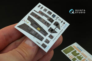 Quinta Studio QD32010 Mirage 2000-5 3D-Printed &amp;amp; coloured Interior on decal paper (for Kitty Hawk kit) 1/32 – zdjęcie 5