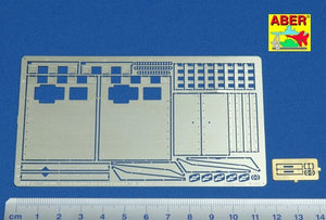 Aber 16005 Rear fenders for Tiger I, Ausf.E - Early version 1/16 – imagen 2