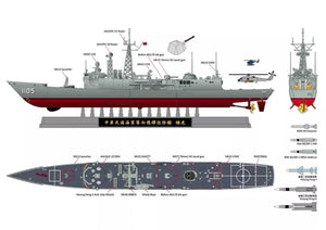 AFV Club SE00702 ROCN Cheng Kung Class Frigate With Hsiung Feng II/III 1/700 – image 2