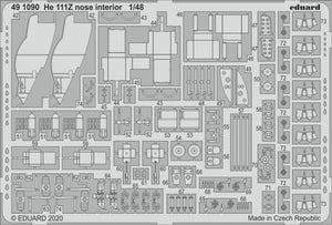 Eduard 491090 He 111Z nose interior 1/48 ICM – image 2