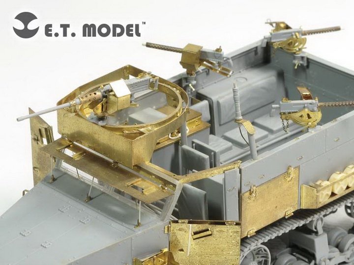 E.T. Model E35-144 WWII U.S. M2A1 Half-Track (For DRAGON 6329) 1/35 – zdjęcie 5