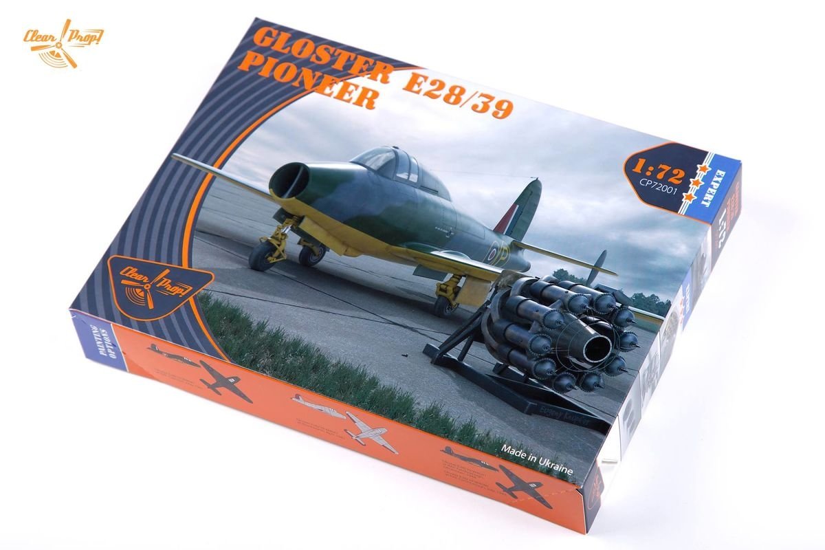 Clear Prop! CP72001 GLOSTER E28/39 PIONEER EXPERT KIT 1/72 – zdjęcie 2