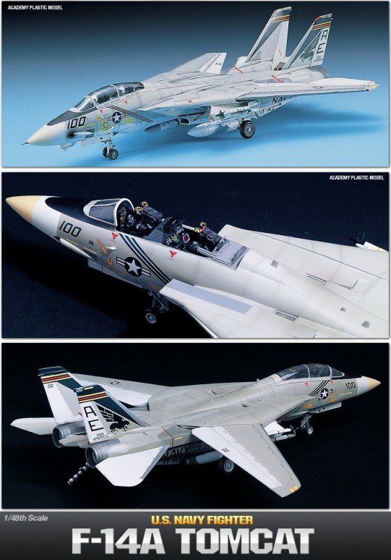 Academy 12253 F-14A TOMCAT 1/48 – zdjęcie 3