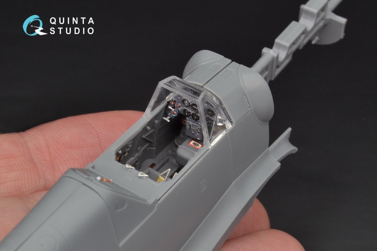 Quinta Studio QD48103 Bf 109G-6 3D-Printed &amp;amp; coloured Interior on decal paper (for Tamiya kit) 1/48 – zdjęcie 5