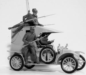 ICM 35705 French Infantry on the march (1914) (4 figures) 1/35 – image 3