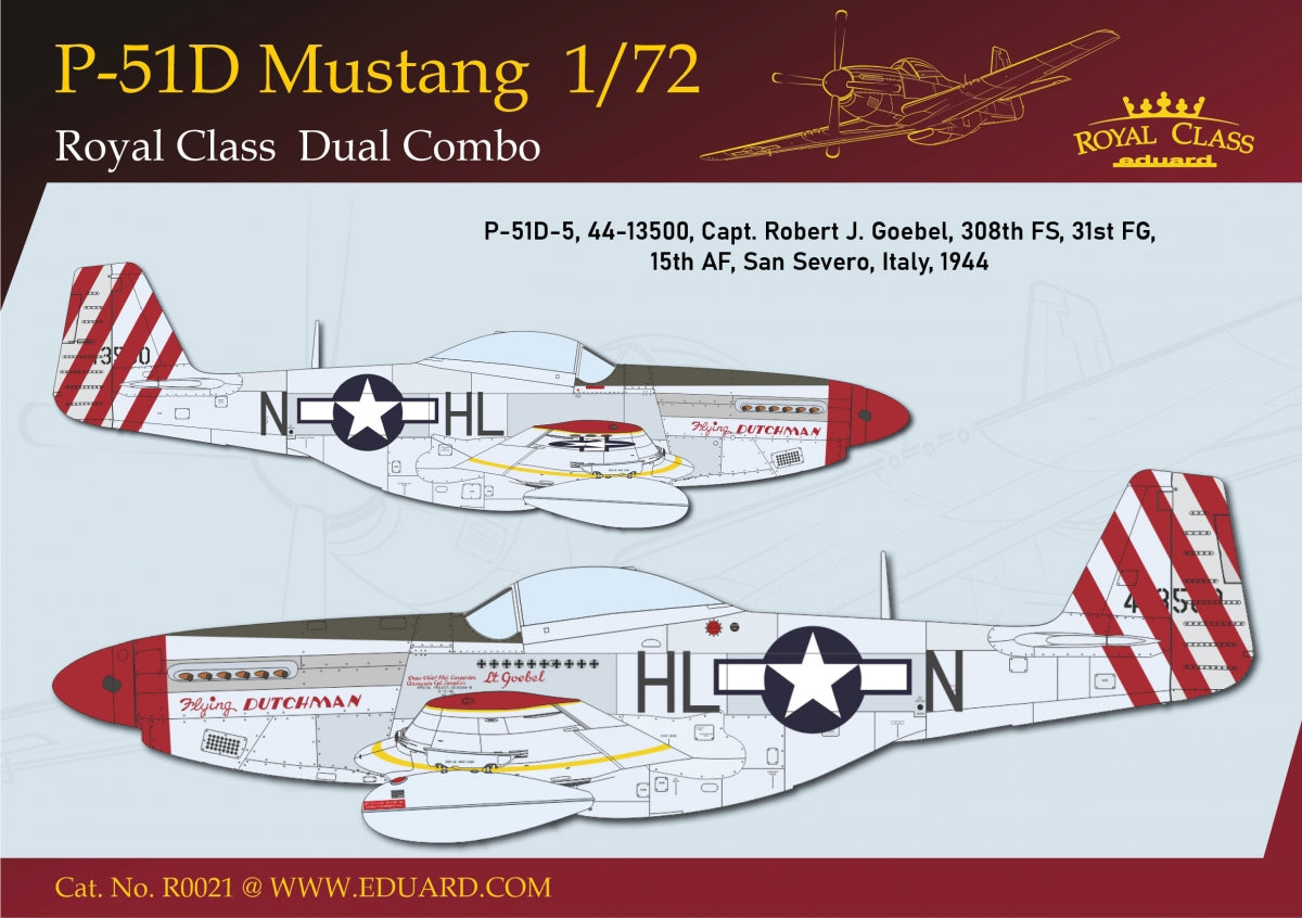Eduard R0021 P-51D MUSTANG DUAL COMBO 1/72 – zdjęcie 29