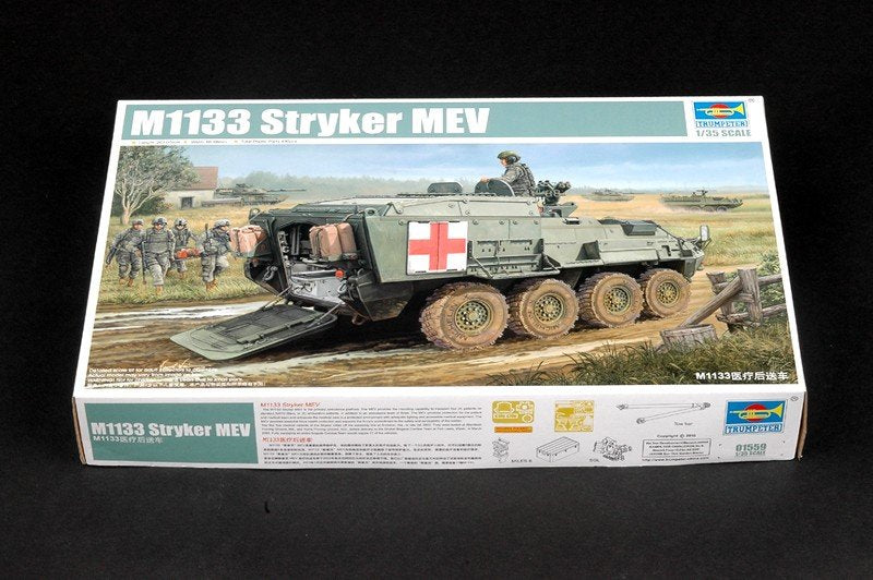 Trumpeter 01559 M1133 Stryker MEV 1/35 – zdjęcie 2