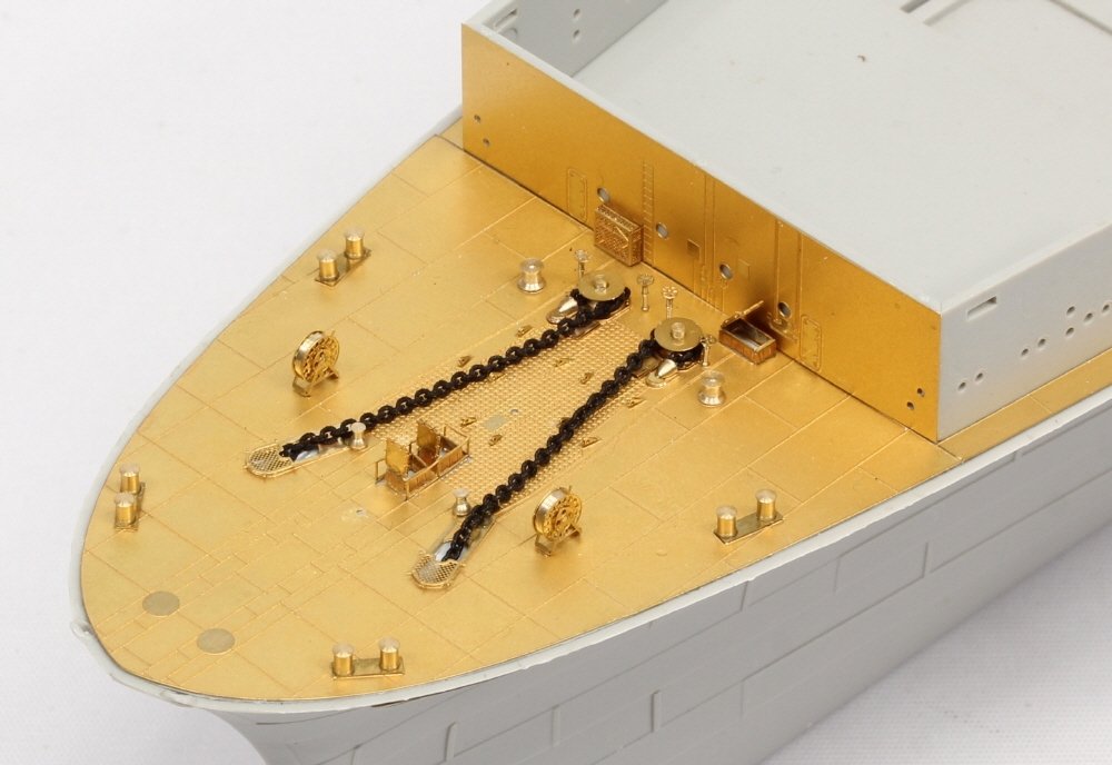 Pontos 35031FN ( 37031FN ) USS CV-6 Enterprise 1942 Detail up set (Teak tone Deck) 1/350 – imagen 8